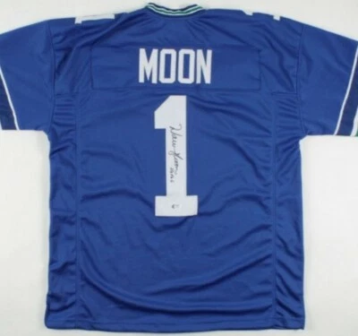 Warren Moon Signed Jersey Inscribed "HOF 06" (PSA COA)Seattle Seahawks - Image 1 of 4