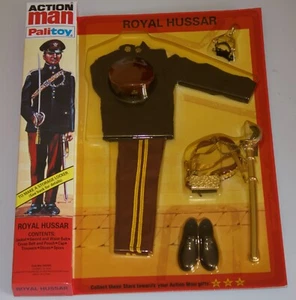 vintage action man 40th anniversary royal hussar card boxed - Picture 1 of 2