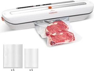 Nuova macchina sottovuoto per alimenti,sigillatura automatica one touch/vuoto + 10 sacchetti omaggio - Foto 1 di 8