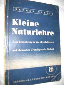 Antiguo libro escolar Pequeña doctrina de la naturaleza fundamentos físicos y químicos 1942 - Imagen 1 de 1