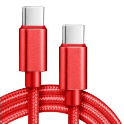 3-Pack Braided USB C Type-C Fast Charging Data SYNC Charger Cable Cord 3/6/10FT - Image 1 of 4