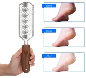 Stainless Steel Pedicure Foot File –Callus Remover for Skin, Dual-Sided Use - Picture 1 of 10