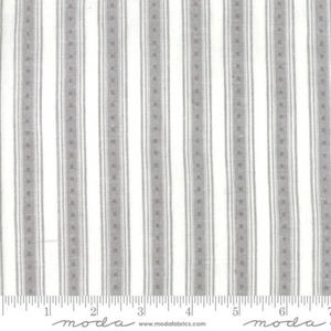 $8 Per Yard SUGARCREEK SILKY WOVENS Stripe Grey by Moda 12230-25 - Picture 1 of 1