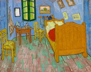 The Bedroom By Vincent van Gogh Art Print 11"x14" - Picture 1 of 4