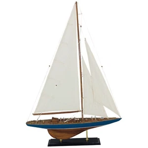 Sailing yacht sailing ship model ship wooden ship - no kit - Picture 1 of 1