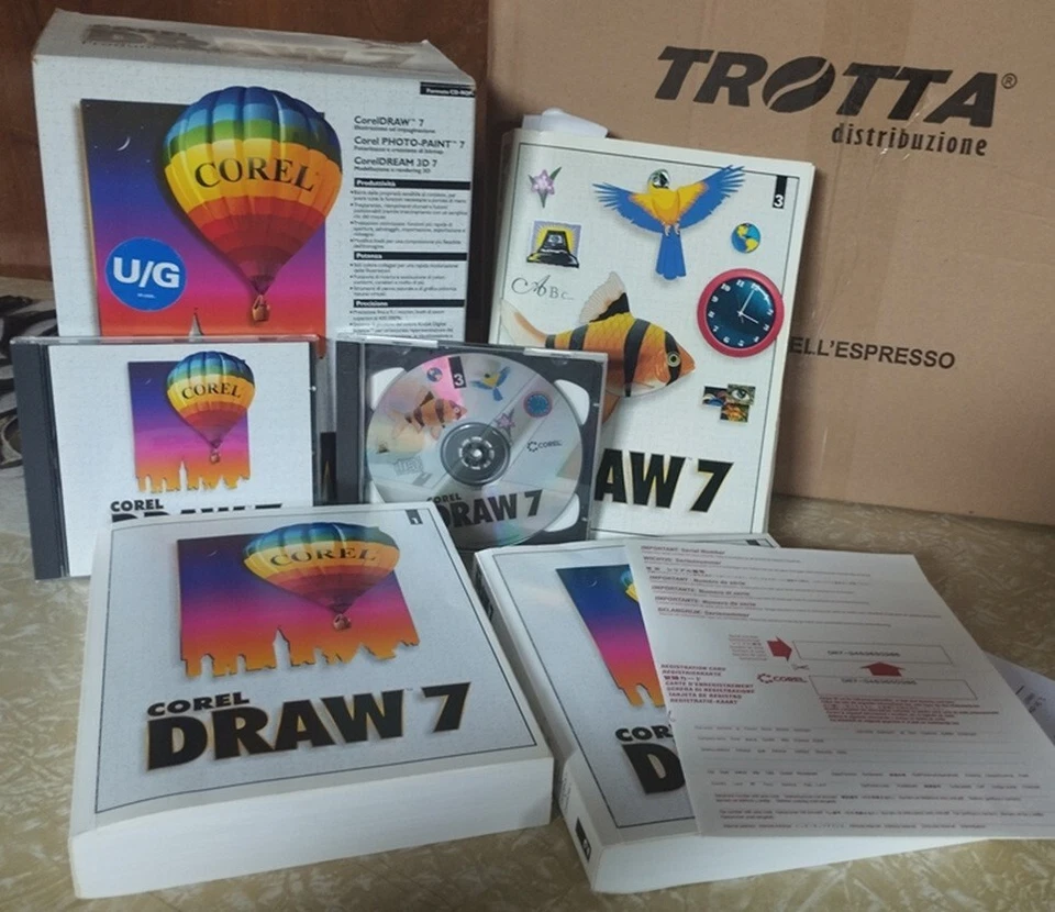 programma per computer COREL DRAW7 USATO POCHISSIMO - Immagine 1 di 1
