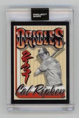 2020 Topps Project 2020 1982 Topps Update Cal Ripken Jr #349 - Image 1 of 2