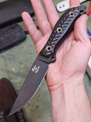 Busse Combat Meaner Street Custom shop blacked out HOG 0.26" INFI! - Image 1 of 4