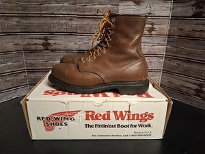 Botas de Trabajo Redwing Supersole 2233 8 EE Cuero Marrón Puntera de Acero Caja Original MIRAR - Imagen 1 de 16