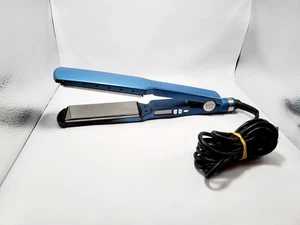 Babyliss Pro Nano Titanium Straightening Iron - Blue, 1 3/4" - Picture 1 of 13