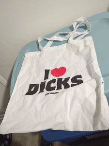 DICKS THE MUSICAL TOTE BAG - 14"x16" Original Promotional Item. BRAND NEW - Picture 1 of 2