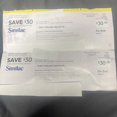 купоны similac на сумму $60 - Изображение 1 из 2