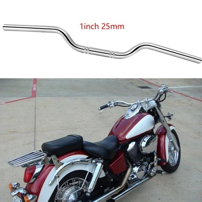 For Honda Shadow ACE 750 VT750C Drag Bars Handlebars 1" 25mm Chrome - Image 1 of 4