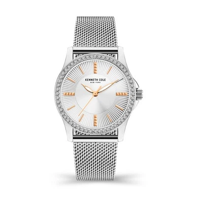 Kenneth Cole New York Women's Watch With Stainless Steel Mesh Strap KCWLG2176802 - Image 1 of 2