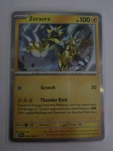 Zeraora 078/182 Sv10: Destined Rivals Holo - Picture 1 of 1