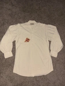 Scully Men’s RangeWear Pleated Front Western Shirt In Ivory Size Small NWT - Picture 1 of 11