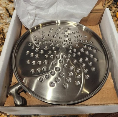 Moen S1311EPBN Brushed Nickel Isabel 9 3/16" Multi Function Shower Head NIB - Image 1 of 4