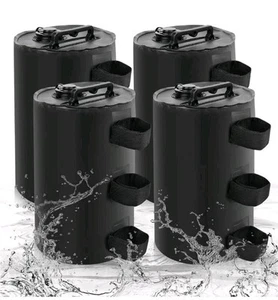Canopy Water Weight Bag Tent Weights Set of 4 10L Leg Heavy Duty Portable... - Picture 1 of 9