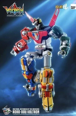  Defender of the Universe Golion Robo-Dou Action Figure ThreeZero VOLTRON - Immagine 1 di 4