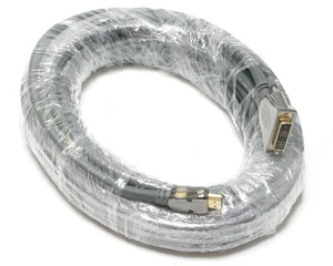 SonicWave 40310 HDMI to DVI-D Digital Video Cable, M/M 15m (49 ft) - Picture 1 of 2