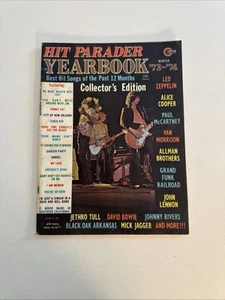 Hit Parader Magazine 1973/74 Collectors Edition Led Zeppelin Alice Cooper - Picture 1 of 4