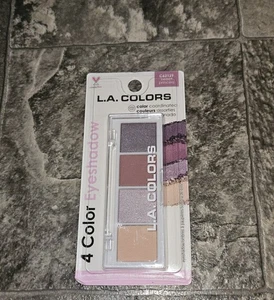 L.A. Colors 4 Color Eyeshadow Palette in  Sweet Princess  (C62129) 0.14oz BNIB - Picture 1 of 3