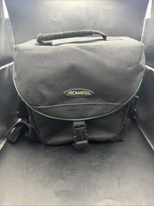 Promaster Pro 720BK Padded Black Nylon Camera Case with Shoulder and Hip Strap - Picture 1 of 6