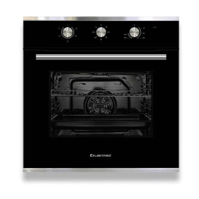 Kleenmaid 75L Multifunction Convection Glass Fan Forced Kitchen Oven 60cm Black - image 1 of 3