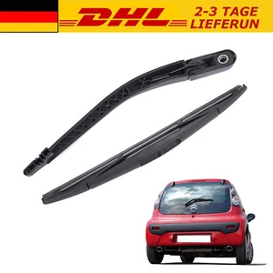 HECK WISCHERARM HINTEN + SCHEIBENWISCHER FÜR CITROEN C1 PEUGEOT 107 2005-2014 - Bild 1 von 7