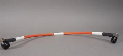 Lot of 3 Times Microwave 2ft LMR-4OO-LLPL RA PN to TNC Coax 50OHM Cable Assembly - Image 1 of 4