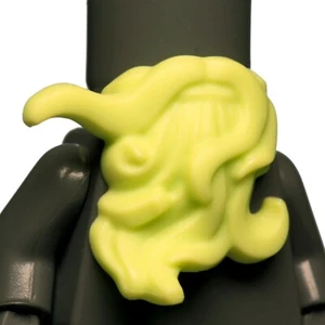NEU LEGO - Figurbart - Bart, langwellig gelblich grün x1 -70421 70423 70431 - Bild 1 von 1