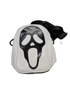 Ghostface Crossbody Bag for Women Men Halloween Fun Leather Shoulder Wallet - Picture 1 of 1