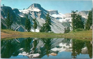 Washington State Postkarte Tafelberg Heidewiesen Berg Bäckerwaldsee - Bild 1 von 2
