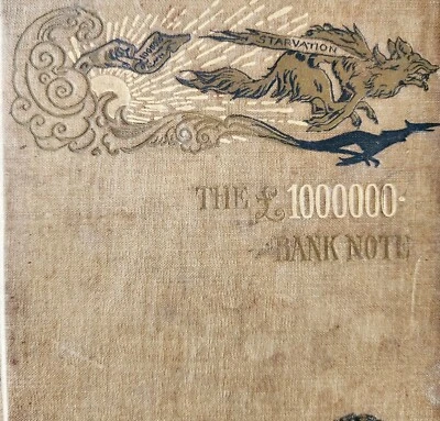 Mark Twain The 1 Million Pound Bank Note First Edition 1893 HC Victorian Bk HBS - Image 1 of 4