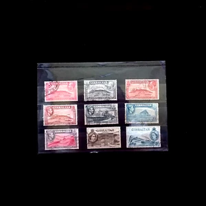 GIBRALTAR Small Used Collection G073 Free Registered Mail - Picture 1 of 2