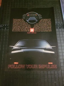 Isuzu Impulse Print Ad 1980s 8x11 Great To Frame - Picture 1 of 1