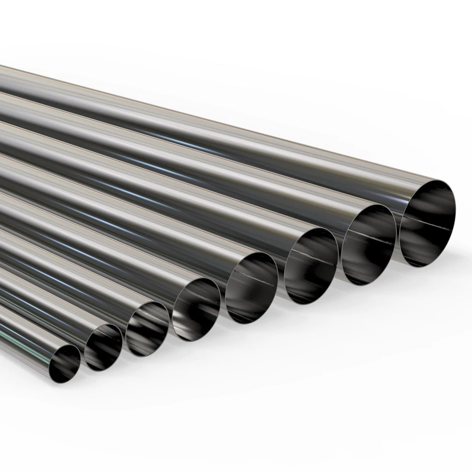 Tubo de escape universal 100 cm Ø 35 - 80 mm tubo de escape sistema de escape turismos - camiones - Imagen 1 de 1