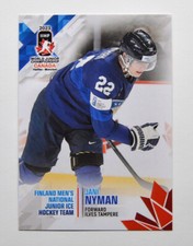 2023 BY Cards IIHF World Junior Championship Finland #103 Jani Nyman