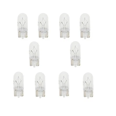10x 12961 Bright 12v T10 Wedge Car Mini Lamp Light bulb W5W 5050 158 192 193 LOT - Image 1 of 2