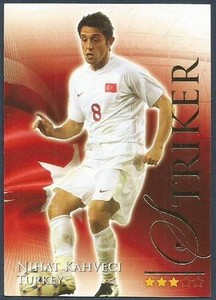 FUTERA 2010 WORLD FOOTBALL-SERIES 2- #674-TURKEY-NIHAT KAHVECI