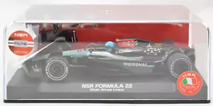 NSR Mercedes-AMG - Russell - Formula 22 Car W/ Inline Motor 1/32 Slot Car 0508IL - Picture 1 of 6