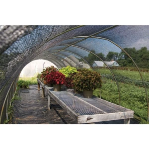 40% tela de sombra resistente a los rayos UV para plantas jardín invernadero malla de red 6x20 pies, negra - Imagen 1 de 6