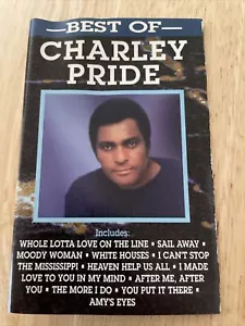 RARE Charley Pride Best Of Cassette Vintage Country - Imagen 1 de 7