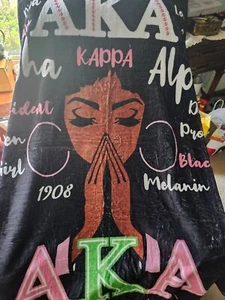 Ultraweiche Flanelldecken Schwesternschaft alias Alpha Kappa Alpha 40" x 50" & DAILY SHI - Bild 1 von 5