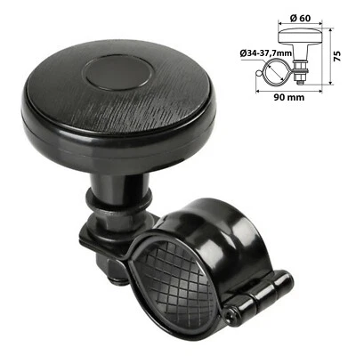 Universal Lenkradknauf Lenkradknopf Lenkhilfe Ø34-36,7mm Bagger Traktor Stapler - Bild 1 von 4