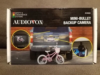 Audiovox ACA600 Mini-Bullet Backup Camera, NEW - Image 1 of 3