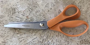 Fiskars Pinking Sheers Fabric Scissors Zig Zag Edge USA - Picture 1 of 1