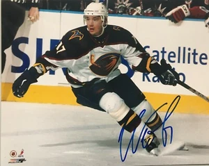 Foto firmada de Ilya Kovalchuk de los Atlanta Thrashers 8x10 - Imagen 1 de 3