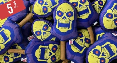 Cojín de almohada con acento de felpa Masters of the Universe Skeletor PILLOW POPS Foto 1 de 4