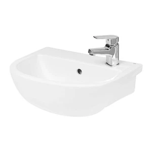 Hudson Reed Oculus Semi Recessed Basin 400mm Wide - 1 Tap Hole - Picture 1 of 5